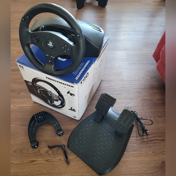 Thrustmaster T80 Racing Wheel Set- PS5, PS4, PS3, & PC (windows) - Picture 6 of 7